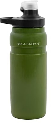 Katadyn BeFree AC 0,7 L – Fahrrad-Trinkflasche mit Wasserfilter, Grün | Ultraleicht mit 2-Stufen-Filter: für Radfahren, Bikepacking, Wandern, Camping & Reisen – bis 2 l/min, BPA- und PVC-frei.
