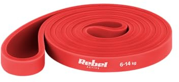 Rebel Electro Widerstand Gummi Trainingsband TPE Power Band PT-2 6-14kg