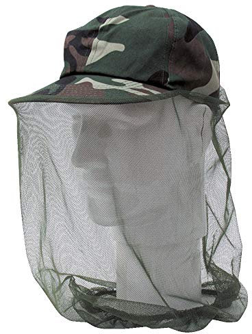Behrfishing 46-130 18Moskito Cap Camouflage M�tze M�cken Tarnfarbe