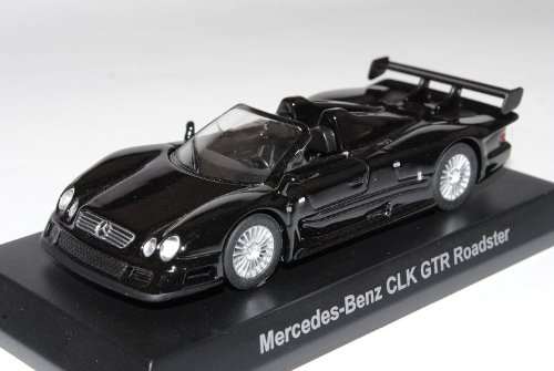 Kyosho Mercedes-Benz AMG CLK GTR Roadster Schwarz 2002 1/64 Sonderangebot Modell Auto