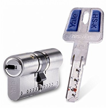 Yale-azbe hsk - Cilindro modular 30x30 laton