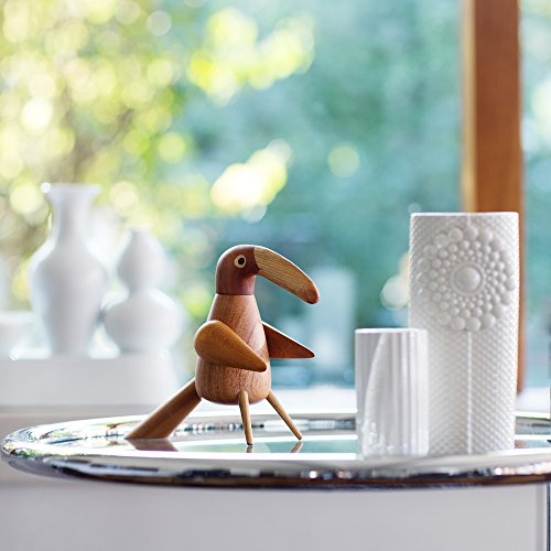 PEPPERBIRD | PFEFFERMÜHLE m. Keramikmahlwerk | Pfeffervogel, Tucan | Designer: Tonn-P | Spring Copenhagen | Naturholz