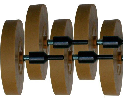 Lackierzubehör 5 Zierstreifen Radierer Folienradierer mit Adapter 88mm