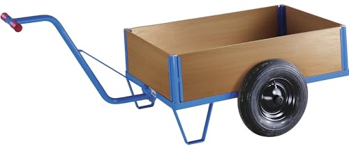 eurokraft pro | Zweirad-Handwagen | Mit Kastenaufbau, Ladefläche 1050 x 700 mm