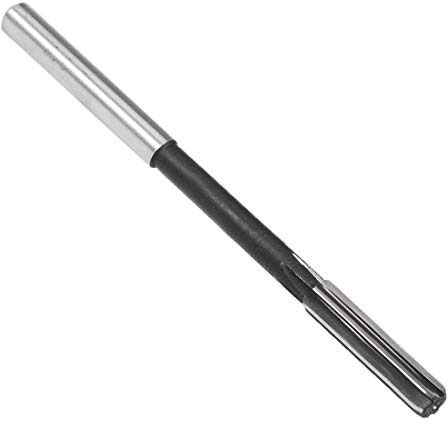 sourcing map 6 mm Spannreibahle HSS H7 6 gerade Flöten Maschinenfräser Werkzeug