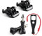 HSU Clip Fibbia a Sgancio Rapido per GoPro, Supporto di Clip per Hero 13/12/11/10/9/8/7/6/5/4/3 e altre Videocamere d'Azione