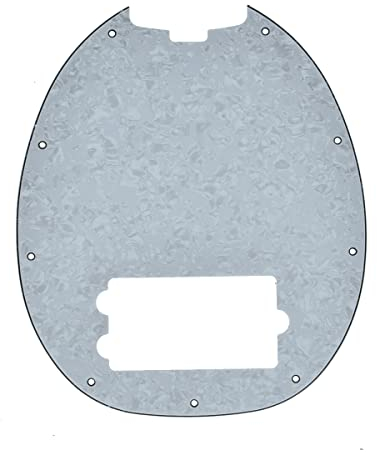 Dopro Bass-Schlagbrett für Musicman Classic 4-saitige StingRay Bass Modelle White Pearl