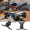 Motorrad LED Kennzeichenhalter Kotflügel Eliminator Kit Halter Kompatibel mit SV650 SV 650 ABS (2015-2021) SV650X (2018-2021)