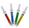 4 Stücke Spritze Kugelschreiber Tinte Blau Bulk Neuheit Blut Spaß Geschenk Blutspritze Ball Point Stift Injektionsstifte Für Krankenschwester Kostüme
