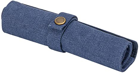 LOVIVER Uhrenrollen Reiseetui mit 5 Fächern Und Taschenriemen, Schmucketui für