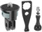 Vkesen Aluminium 1/4 Zoll Stativ-Adapter+Schraube und Schrauben schlüssel Set,Kamera Stativ Halterung Drehbar Gewinde Adapter für Insta360 X4/X3/ONE X2, Sony, SJCAM und Anderen Kamera