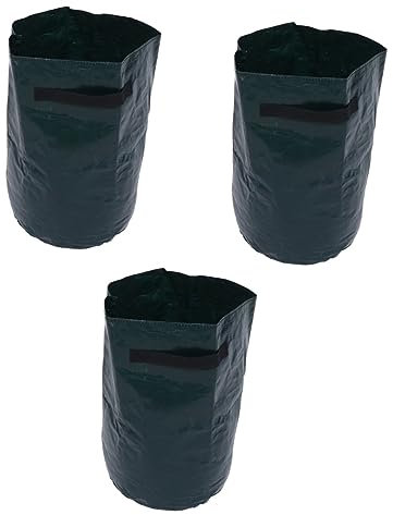 YARNOW 3st Laub Reinigungs Beutel Blattbeutel Garten Müllsack Yard Blatt Taschen Abfallsäcke Tragbarer Müllsack Hof Müllsack Extra Große Laubbeutel Überdimensioniert Plastik Gartentasche