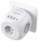 LENCENT Cubo Enchufe USB 8 en 1, Ladron Enchufes 4000W, Cubo Enchufe Múltiple Pared con 4 Tomas de CA, 3 USB, 1 Tipo C y Interruptor, Cargador USB para Oficina, Cocina y Habitación