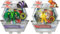 Bakugan Deluxe Sammelfiguren-Bündel mit 2 Karten und Münzen in jeder Packung – Nillious Green & Dragonoid Yellow