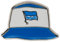 Hertha BSC Berlin Pin - Fischerhut - blau/weiß Anstecker HBSCB