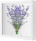 Marco de Fotos 3D,Marcos con Profundidad 22.1×22.1cm,Cuadro Profundidad con Cristal Transparente,Marcos de Fotos 3D Profundidad para Mesas y Paredes, Flores, Regalos (3cm de Profundidad/Blanco)