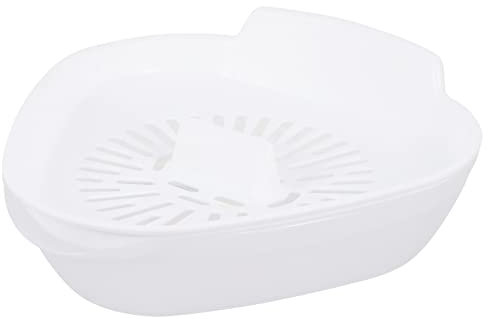 1pc Microwave Egg Steamer Egg Yolk Catcher Egg Separator Divider Microwave Hard Boiled Egg Cooker Microwave Oven Mold Steamed Egg Molds Egg White Divider Egg White Separator Pp TOPBATHY