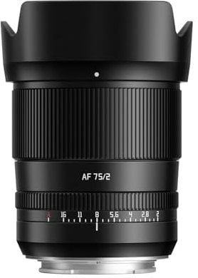 TTARTISAN 75mm F2.0 Kameraobjektiv für Sony E Mount Autofokus Vollformat Portrait objektiv