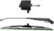 Dixhills 12V Universeller Scheibenwischermotor mit Arm und Blatt Wischermotor 105° Wischerarm Wischerblatt Ersatz für Traktor Wohnmobil Fischerboot Teilenummer 7731000001 01287358 0390506510