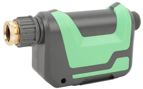 Temporizador de Aspersor Inteligente con 2,4G Inalámbrico y, Temporizador de Riego para Refrigeración y Riego de Paisajismo