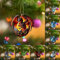 8 Stück Weihnachtsdeko Dinosaur 8 cm, Drachen Weihnachtsdeko Hängen, Acryl Drachen Weihnachten Deko, 2024 Fröhliche Lustige Puppen Ornamente, für Weihnachtsbaum Dekorationen Partydekoration