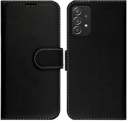 Case For Samsung Galaxy A53 5G Leather Flip Wallet Card Holder Magnetic Phone Cover For Samsung Galaxy A53 5G Black