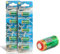 Pack of 5-4LR44/4AG13 Eunicell 6V Alkaline Batteries - Suitable for use in LED lights, Digital Voice Recorders, Toys, Blood Glucose, Cholesterol Testing, Meters, Toys