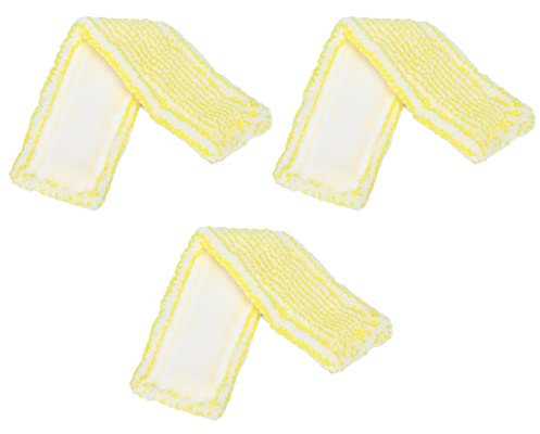 Pongnas Microfiber Window Cleaner Pad, Window Cleaner Parts Pad WV2 WV5 3Pcs Microfiber Replacement Fit WV2 WV5