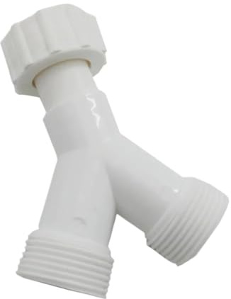 Supkancl 1 stück Waschmaschine Y Splitter Joiner T Kunststoff Stecker Adapter Doppel Einlass Junction Split Küche Ersatzteile