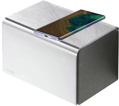 Toilet Paper Dispenser | Square Stainless Steel Toilet Paper Roll Holder Storage - For Family Friends Students Adults Men Women Home Toilet Kitchen Bathroom