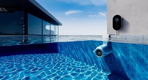 InverJet P160 Gegenstromanlage Pool – 160 m³/h Turbo Flow, Full-Inverter Technologie, 12V Sicherheit, Surf-Schwimmdüse, WLAN & App Steuerung, Pool Strömungsanlage für Training & Fitness