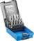 PFERD HSS-Frässtift-Set, 10-teilig, Zahnung 3, Schaft-ø 6 mm, 22900823 – für die Zerspanung von Stahl, Stahlguss und Gusseisen