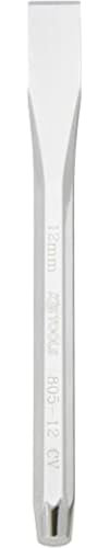 KS Tools 156.0162 Scalpello Piatto, Ottagonale, Finitura Lucida, Diametro 130 mm