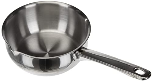 IBILI - Saucière bombée Prisma, 18 cm, Acier inoxydable, Compatible avec l’induction