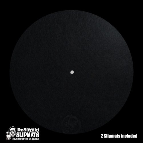 Dr. Suzuki Slipmats Mix Edition w/Logo - Black