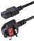 StarTech.com 10ft (3m) UK Computer Power Cable, 18AWG, BS 1363 to C13, 13A 250V, Black Replacement AC Power Cord, Kettle Lead / UK Power Cord, Power Supply Cable, TV/Monitor Power Cable (PXT101UK3M)