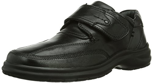 Comfortabel Herren 630508 Slipper, Schwarz, 43 EU X-Weit