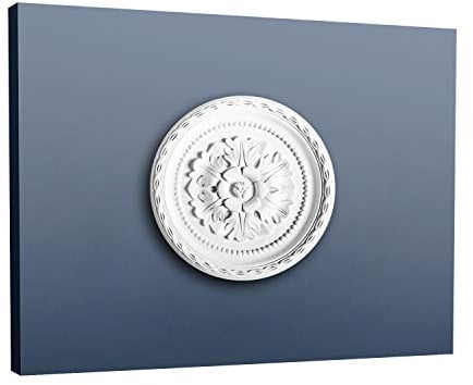 Ceiling Rose Rosette Orac Decor R13 LUXXUS Medallion Centre quality floral classic decorative 28 cm = 11 inch diameter