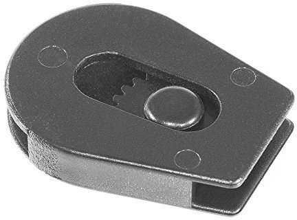 Wheeled Cord Lock Stopper (50 Pack) - Heavy Duty - Clamp Toggle End Slider for Shock Cord, Bungee, Paracord, Drawstrings