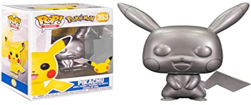 Funko Pop Pokemon Figur Pikachu #353 Pokemon 25th Anniversary – Pokemon Celebrations - Exclusieve Speciale editie – Pokemon Spielzeug