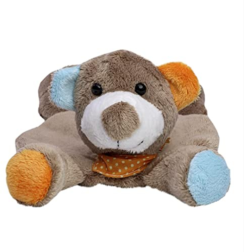 Minifeet Bär für Wärmekissen - Kuscheltier Plüschtier Stofftier Spielzeug - kuschelig weich gegen Bauchweh - Geschenk für Baby Kinder Freunde Schulstart Einschulung