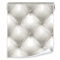 Vliestapete weiß grau Rolle Lederoptik 3D EFFEKT Diamant 10mx50cm Schlafzimmer Wohnzimmer Modern 10M Vlies Tapete Tapeten Wandtapete Mustertapete Tapetenrolle inklusiv Kleister UV-Beständig (1032)