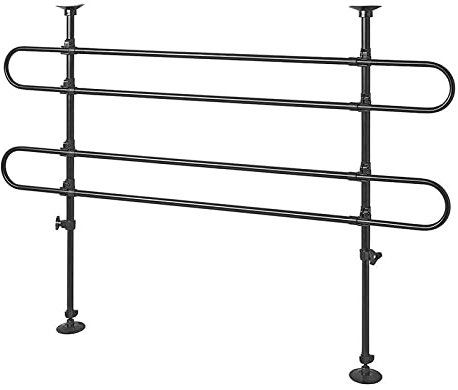 Rejilla para perros para coche y equipaje, de metal, universal, ajustable, 2 x 2