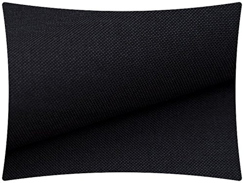 2,5 Meter Polsterstoff Lux 23 Schwarz (250cm x 140cm am Stück) Möbelstoff