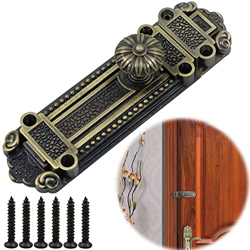 Schloss-Riegel Türriegel Türschlossschraube Türschloss Latch - 153 * 44 * 34cm Vintage Bolzenriegel Schubriegel Tür Riegel Fenster Tor Schloss Türbeschlag schnalle haken für haushaltszubehör