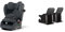 CYBEX Gold Kindersitz Pallas G i-Size, 76-150 cm, Ab ca. 15 Monate bis ca. 12 Jahre (ca. 9 bis 50 kg), Granite Black & ISOFIX Einführhilfen, Schwarz