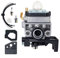 Annolai Carburateur GX35 GX25 pour Honda HHT35 HHT35S GX35NT GX25 GX25N GX25NT FG110 FG110K1 HHT25S Moteur 4 temps remplace 16100-Z0H-825 16100-Z0Z-034 WYB-16 Douille de débroussailleuse C Cutter