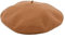 ESPRIT Damen 083EA1P303 Baskenmütze, Braun, One Size