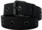 Awlyfm Gürtel Herren Nietengürtel Männer Stoffgürtel Schwarzer 150cm