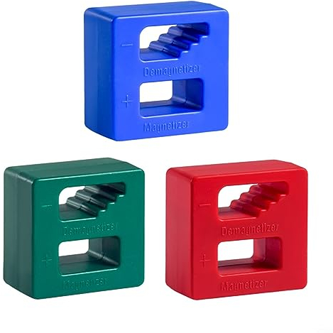 HpLive 3 Stück 2 in 1 Schraubendreher Magnetisierer Entmagnetisierung Entmagnetisierer Ändern Magnetismus Werkzeug